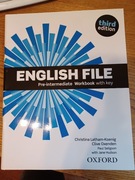 English File Pre-intermediate Workbook 3rd edition- nowa