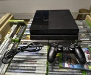 Konsola ps4 FAT 500gb, pad, okablowanie. Czytaj opis