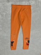 Legginsy hokus pokus pomarańczowe halloween 128 7/8 lat