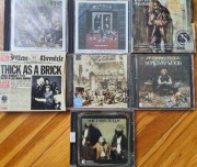 Zestaw 7 CD Jethro Tull Remastered Aqualung Brick Minstrel Woods Horses