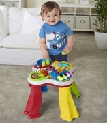 EDUKACYJNY STOLICZEK DWUJĘZYCZNY STOLIK na roczek chicco