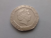 Anglia 20 pensów 2008