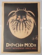 Depeche Mode Chicago 2023 plakat