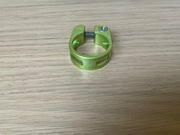 obejma sztycy roweru PRO 31.8mm zielona