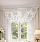 Firanka lambrekin anioł 130 x67cm 