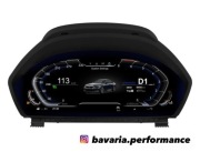 Dashboard ZEGARY CYFROWE LCD BMW 3 F30 F31 F34 1920X720p