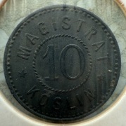 10 fenigów Koszalin (Koslin) cynk