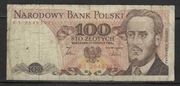 Polska  PRL100 zł   Seria  RS