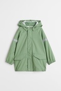 H&M kurtka przeciwdeszczowa odblaski 134/140