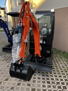 NOWA minikoparka gąsienicowa TW18 – 1.8T z ogrzewaną kabiną.