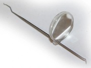 Łyzeczka do przekładania larw z lupą - HIT!