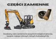 Części zamienne do koparek (serwis, dorabianie)