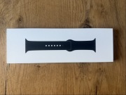 Pasek sportowy w kolorze czarnym do koperty 46 mm - rozmiar S/M