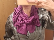 Szalik - falbanką, nowy z metką,  Top Vintage,  Y2K,  wiskoza