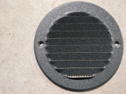 Kratka wentylacyjna metalowa antracyt