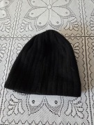 Czapka męska ocieplana czarna