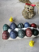 Kraszanki, pisanki, jajka wielkanocne kroszonki ozdoby świąteczne, prezent 