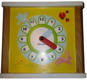 Drewniana zabawka edukacyjna w kształcie kostki, John Lewis