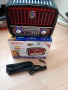 Radio retro.bluetooth.usb.solar