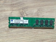 Pamięć RAM 2GB DDR2 800MHz INZI2GX8NWE1X DIMM PC2-6400 sprawna GW