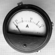 Miernik - Amperomierz 2,5A Lumel zabytek PRL