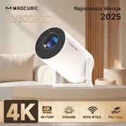 Projektor LED Magcubic HY300 PRO Smart 4K Ultra HD Android WiFi biały 2025