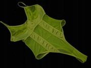 Piękne BODY PrettyLittleThing siateczkowe NEON 36