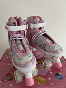 Wrotki regulowane z led kółkami .