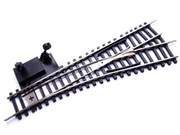 KOLEJKA ELEKTRYCZNA ZESTAW TOR Z BOCZNICĄ ZWROTNICA PROSTY KOZIOŁEK. PIKO U