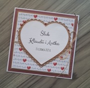 Personalizowana kartka ślubna