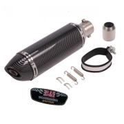 Tłumik carbon z naklejką yoshimura  370 mm