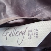 Gallery elegancka dłuższa lekka kurtka/płaszczyk Nowy bez metki r M/ L 