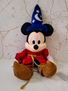 Duża Maskotka Myszka Mickey Miki Disney store ORYGINAŁ 60cm Czarnoksiężnik