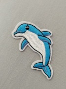Naszywka na ubranie delfin