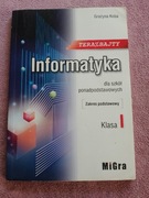 Sprzedam podręcznik do informatyki kl.1.Technikum, liceum.Cena 25zł.