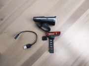 Oświetlenie Rowerowe Sigma Aura 80 USB Blaze Set