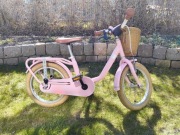 Rower dziecięcy PUKY Steel Classic 16 retro rose różowy