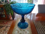 szklana patera Ząbkowice