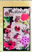 Australia. Serweta lniana, obrus, Tea Towel, obrusik