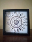 mandala "Life" w ramie 