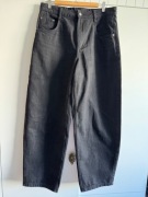 Billabong czarne spodnie jeansy barrel balloon 32 szerokie 42