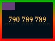 790 789 789 ZŁOTY NUMER STARTER PLAY ŁATWY NA KARTĘ PREPAID GSM