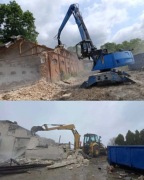 Ziemia Ogrodowa KOPARKA Przewiert Roboty ziemne Minikoparka Wyburzenia