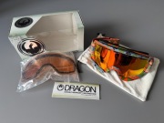 SUPER gogle snowboardowe DRAGON D2 Peruvian / Red Ion + Amber – OKAZJA