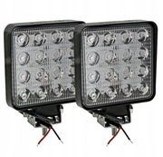 0Zestaw 3x 2 x Halogen lampa robocza LED 48W 12V 24V, 6szt