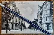 POSEN POZNAŃ Leo von Caprivi Strasse ul. Św. Czesława Wilda ulicówka 1914