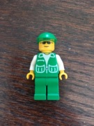 Lego minifigurka Kierowca Śmieciarki 