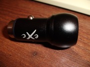 Ładowarka samochodowa 3.1 A, usb x 2, solidna, metalowa EXC
