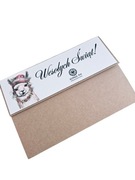 Folder pudełko teczka etui koperta na zdjęcia świąteczna Wesołych Świąt 