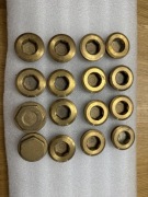 Korek mosiądz do rozdzielacza dn25 1 cal